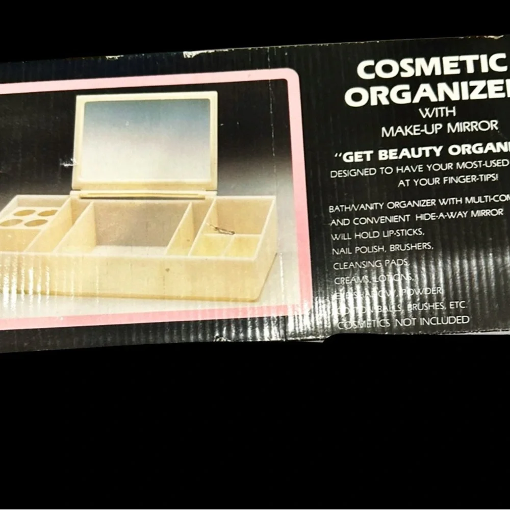 Vintage NOS Makeup Organizer